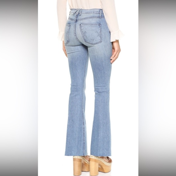 NWT $238 McGuire Jeans Gainsbourg Baby Bootcut in Courtesy of a Saint - Picture 4 of 4